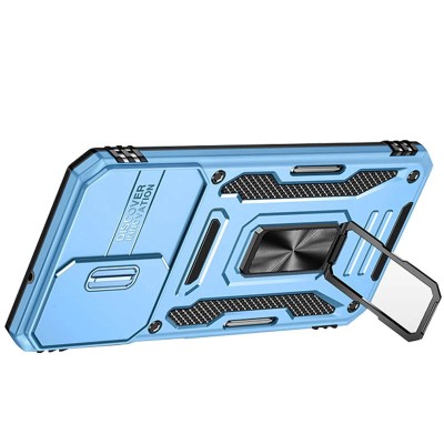 Ударостійкий чохол Camshield Army Ring для Samsung Galaxy A36 5G / A56 5G Блакитний / Light Blue Ударостійкий чохол Camshield Army Ring для Samsung Galaxy A36 5G / A56 5G Блакитний / Light Blue
