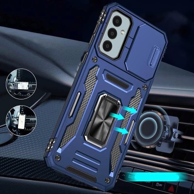 Ударостійкий чохол Camshield Army Ring для Samsung Galaxy A36 5G / A56 5G Синій / Navy