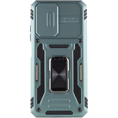 Ударостійкий чохол Camshield Army Ring для Xiaomi Redmi Note 11 (Global) / Note 11S / Note 12S Зелений / Light Green