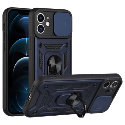 Ударостійкий чохол Camshield Serge Ring для Apple iPhone 11 (6.1") Синій Ударостійкий чохол Camshield Serge Ring для Apple iPhone 11 (6.1") Синій