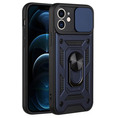 Ударостійкий чохол Camshield Serge Ring для Apple iPhone 11 (6.1") Синій Ударостійкий чохол Camshield Serge Ring для Apple iPhone 11 (6.1") Синій