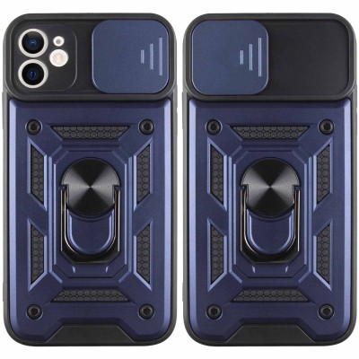 Ударостійкий чохол Camshield Serge Ring для Apple iPhone 11 (6.1") Синій Ударостійкий чохол Camshield Serge Ring для Apple iPhone 11 (6.1") Синій