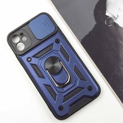 Ударостійкий чохол Camshield Serge Ring для Apple iPhone 11 (6.1") Синій Ударостійкий чохол Camshield Serge Ring для Apple iPhone 11 (6.1") Синій