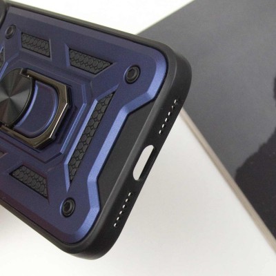 Ударостійкий чохол Camshield Serge Ring для Apple iPhone 11 (6.1") Синій Ударостійкий чохол Camshield Serge Ring для Apple iPhone 11 (6.1") Синій