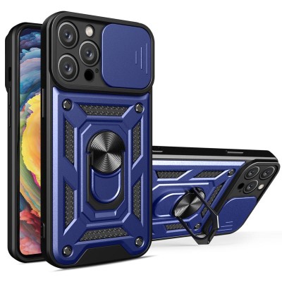 Ударостійкий чохол Camshield Serge Ring для Apple iPhone 11 Pro (5.8") Синій Ударостійкий чохол Camshield Serge Ring для Apple iPhone 11 Pro (5.8") Синій