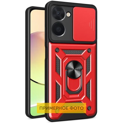 Ударостійкий чохол Camshield Serge Ring для Oppo A3 4G / A3x 4G/ A40m Червоний Ударостійкий чохол Camshield Serge Ring для Oppo A3 4G / A3x 4G/ A40m Червоний
