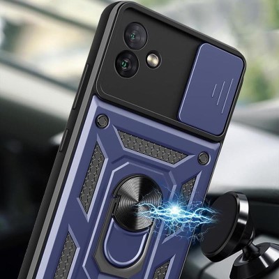 Ударостійкий чохол Camshield Serge Ring для Samsung Galaxy A06 Синій Ударостійкий чохол Camshield Serge Ring для Samsung Galaxy A06 Синій