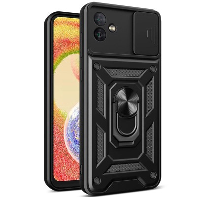 Ударостійкий чохол Camshield Serge Ring для Samsung Galaxy A06 Чорний