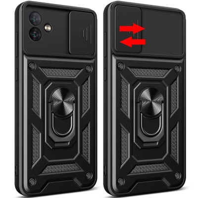 Ударостійкий чохол Camshield Serge Ring для Samsung Galaxy A06 Чорний