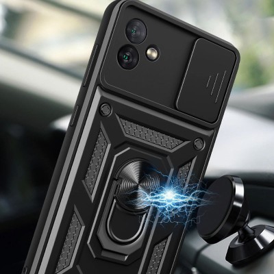 Ударостійкий чохол Camshield Serge Ring для Samsung Galaxy A06 Чорний