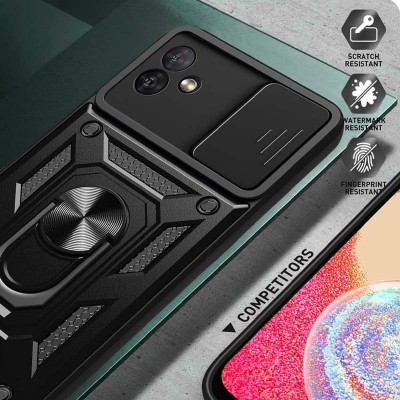 Ударостійкий чохол Camshield Serge Ring для Samsung Galaxy A06 Чорний