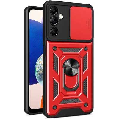 Ударостійкий чохол Camshield Serge Ring для Samsung Galaxy A16 4G/5G Червоний Ударостійкий чохол Camshield Serge Ring для Samsung Galaxy A16 4G/5G Червоний
