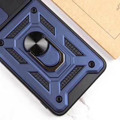 Ударостійкий чохол Camshield Serge Ring для Samsung Galaxy A36 5G Синій Ударостійкий чохол Camshield Serge Ring для Samsung Galaxy A36 5G Синій