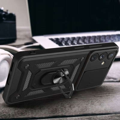 Ударостійкий чохол Camshield Serge Ring для Samsung Galaxy A36 5G Чорний Ударостійкий чохол Camshield Serge Ring для Samsung Galaxy A36 5G Чорний