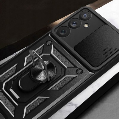Ударостійкий чохол Camshield Serge Ring для Samsung Galaxy A36 5G Чорний Ударостійкий чохол Camshield Serge Ring для Samsung Galaxy A36 5G Чорний