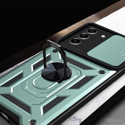 Ударостійкий чохол Camshield Serge Ring для Samsung Galaxy S23+ Зелений Ударостійкий чохол Camshield Serge Ring для Samsung Galaxy S23+ Зелений