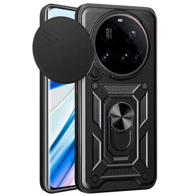 Ударостійкий чохол Camshield Serge Ring для Xiaomi 15 Ultra Чорний Ударостійкий чохол Camshield Serge Ring для Xiaomi 15 Ultra Чорний