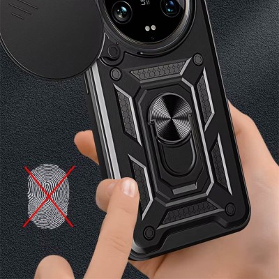 Ударостійкий чохол Camshield Serge Ring для Xiaomi 15 Ultra Чорний Ударостійкий чохол Camshield Serge Ring для Xiaomi 15 Ultra Чорний