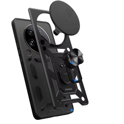 Ударостійкий чохол Camshield Serge Ring для Xiaomi 15 Ultra Чорний Ударостійкий чохол Camshield Serge Ring для Xiaomi 15 Ultra Чорний