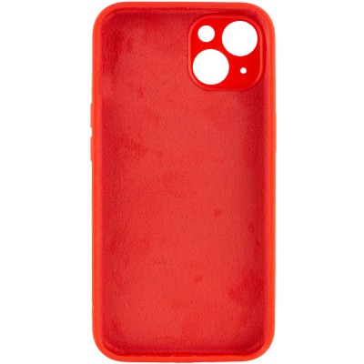 Чехол Silicone Case Full Camera Protective (AA) NO LOGO для Apple iPhone 13 (6.1") Красный / Red Чехол Silicone Case Full Camera Protective (AA) NO LOGO для Apple iPhone 13 (6.1") Красный / Red