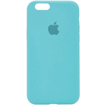 Чехол Silicone Case Full Protective (AA) для Apple iPhone 6/6s (4.7") Бирюзовый / Marine Green Чехол Silicone Case Full Protective (AA) для Apple iPhone 6/6s (4.7") Бирюзовый / Marine Green