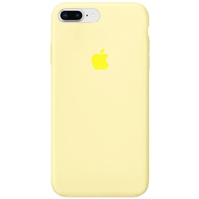 Чехол Silicone Case Full Protective (AA) для Apple iPhone 7 plus / 8 plus (5.5") Желтый / Mellow Yellow Чехол Silicone Case Full Protective (AA) для Apple iPhone 7 plus / 8 plus (5.5") Желтый / Mellow Yellow
