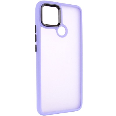 Чехол TPU+PC Lyon Frosted для Oppo A15s / A15 Purple