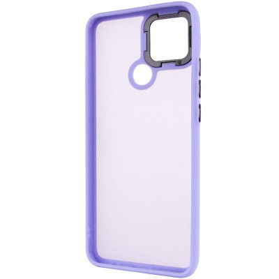 Чехол TPU+PC Lyon Frosted для Oppo A15s / A15 Purple