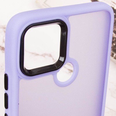 Чехол TPU+PC Lyon Frosted для Oppo A15s / A15 Purple