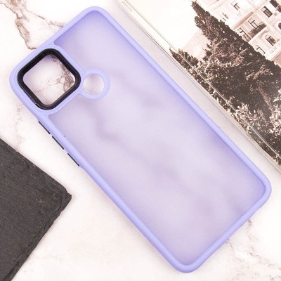 Чехол TPU+PC Lyon Frosted для Oppo A15s / A15 Purple