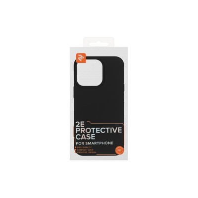 Чохол 2Е Basic для iPhone 13 Pro , Liquid Silicone,чорний (2E-IPH-13PR-OCLS-BK) Чохол 2Е Basic для iPhone 13 Pro , Liquid Silicone,чорний (2E-IPH-13PR-OCLS-BK)