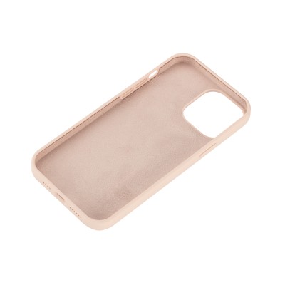 Чохол 2Е Basic для iPhone 13 Pro Max , Liquid Silicone, бежево-рожевий (2E-IPH-13PRM-OCLS-RP)