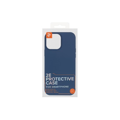 Чохол 2Е Basic для iPhone 13 Pro Max, Liquid Silicone, синій світлий (2E-IPH-13PRM-OCLS-CB)