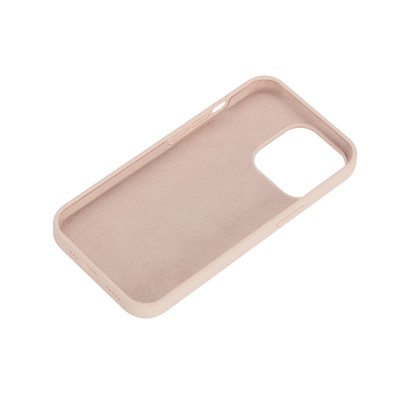 Чохол 2Е Basic для iPhone 13 Pro, Liquid Silicone, бежево-рожевий (2E-IPH-13PR-OCLS-RP)