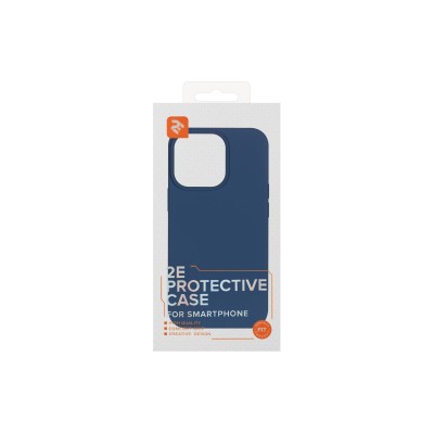Чохол 2Е Basic для iPhone 14 Pro , Liquid Silicone, синій світлий (2E-IPH-14PR-OCLS-CB) Чохол 2Е Basic для iPhone 14 Pro , Liquid Silicone, синій світлий (2E-IPH-14PR-OCLS-CB)