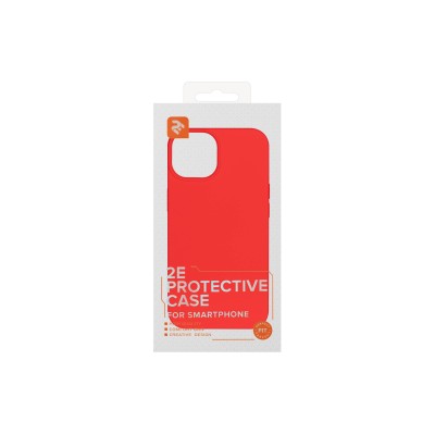 Чохол 2Е Basic для iPhone 14, Liquid Silicone, червоний (2E-IPH-14-OCLS-RD)