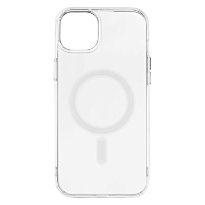 Чохол 2Е Basic для iPhone 15 Plus, Transparent MagSafe Cover, прозорий (2E-IPH-15PRM-OCLS-CL) Чохол 2Е Basic для iPhone 15 Plus, Transparent MagSafe Cover, прозорий (2E-IPH-15PRM-OCLS-CL)