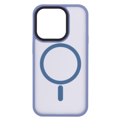 Чохол 2Е Basic для iPhone 15 Pro , Soft Touch MagSafe Cover, синій світлий (2E-IPH-15PR-OCLS-LB) Чохол 2Е Basic для iPhone 15 Pro , Soft Touch MagSafe Cover, синій світлий (2E-IPH-15PR-OCLS-LB)