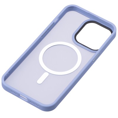 Чохол 2Е Basic для iPhone 15 Pro , Soft Touch MagSafe Cover, синій світлий (2E-IPH-15PR-OCLS-LB) Чохол 2Е Basic для iPhone 15 Pro , Soft Touch MagSafe Cover, синій світлий (2E-IPH-15PR-OCLS-LB)