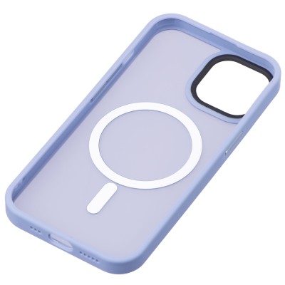 Чохол 2Е Basic для iPhone 15, Soft Touch MagSafe Cover, синій світлий (2E-IPH-15-OCLS-LB) Чохол 2Е Basic для iPhone 15, Soft Touch MagSafe Cover, синій світлий (2E-IPH-15-OCLS-LB)