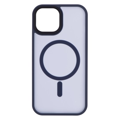 Чохол 2Е Basic для iPhone 15, Soft Touch MagSafe Cover, синій темний (2E-IPH-15-OCLS-DL) Чохол 2Е Basic для iPhone 15, Soft Touch MagSafe Cover, синій темний (2E-IPH-15-OCLS-DL)