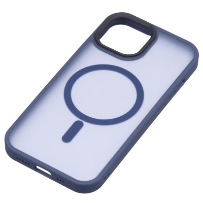 Чохол 2Е Basic для iPhone 15, Soft Touch MagSafe Cover, синій темний (2E-IPH-15-OCLS-DL) Чохол 2Е Basic для iPhone 15, Soft Touch MagSafe Cover, синій темний (2E-IPH-15-OCLS-DL)