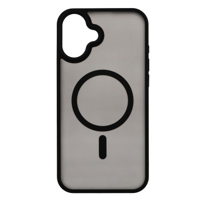 Чохол 2Е Basic для iPhone 16 Plus, Soft Touch MagSafe Cover, чорний (2E-IPH-16PL-OCLS-BK)