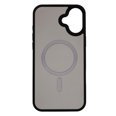 Чохол 2Е Basic для iPhone 16 Plus, Soft Touch MagSafe Cover, чорний (2E-IPH-16PL-OCLS-BK)