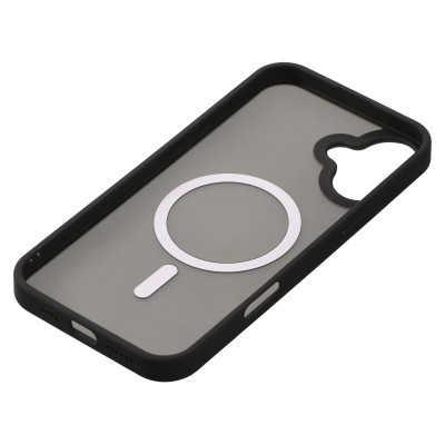 Чохол 2Е Basic для iPhone 16 Plus, Soft Touch MagSafe Cover, чорний (2E-IPH-16PL-OCLS-BK)