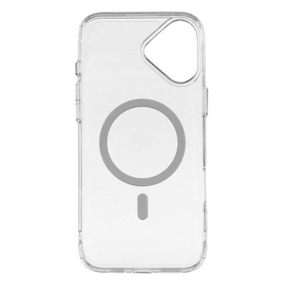 Чохол 2Е Basic для iPhone 16 Plus, Transparent MagSafe Cover, прозорий (2E-IPH-16PL-OCLS-CL)