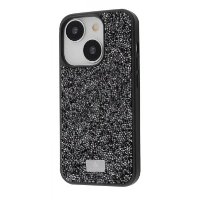 Чохол Bling World Rock Diamond (TPU) iPhone 16 black titanium