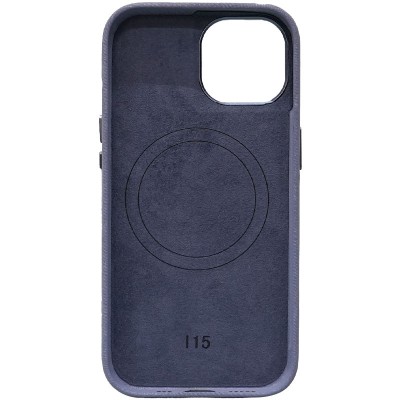 Чохол Denim with MagSafe для Apple iPhone 15 (6.1") Blue