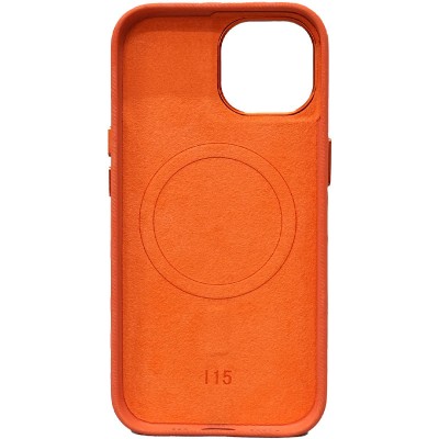 Чохол Denim with MagSafe для Apple iPhone 15 (6.1") Orange Чохол Denim with MagSafe для Apple iPhone 15 (6.1") Orange