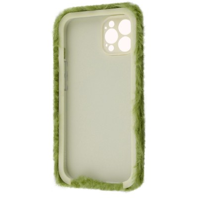 Чохол Fluffy Love Case iPhone 14 Pro Max green